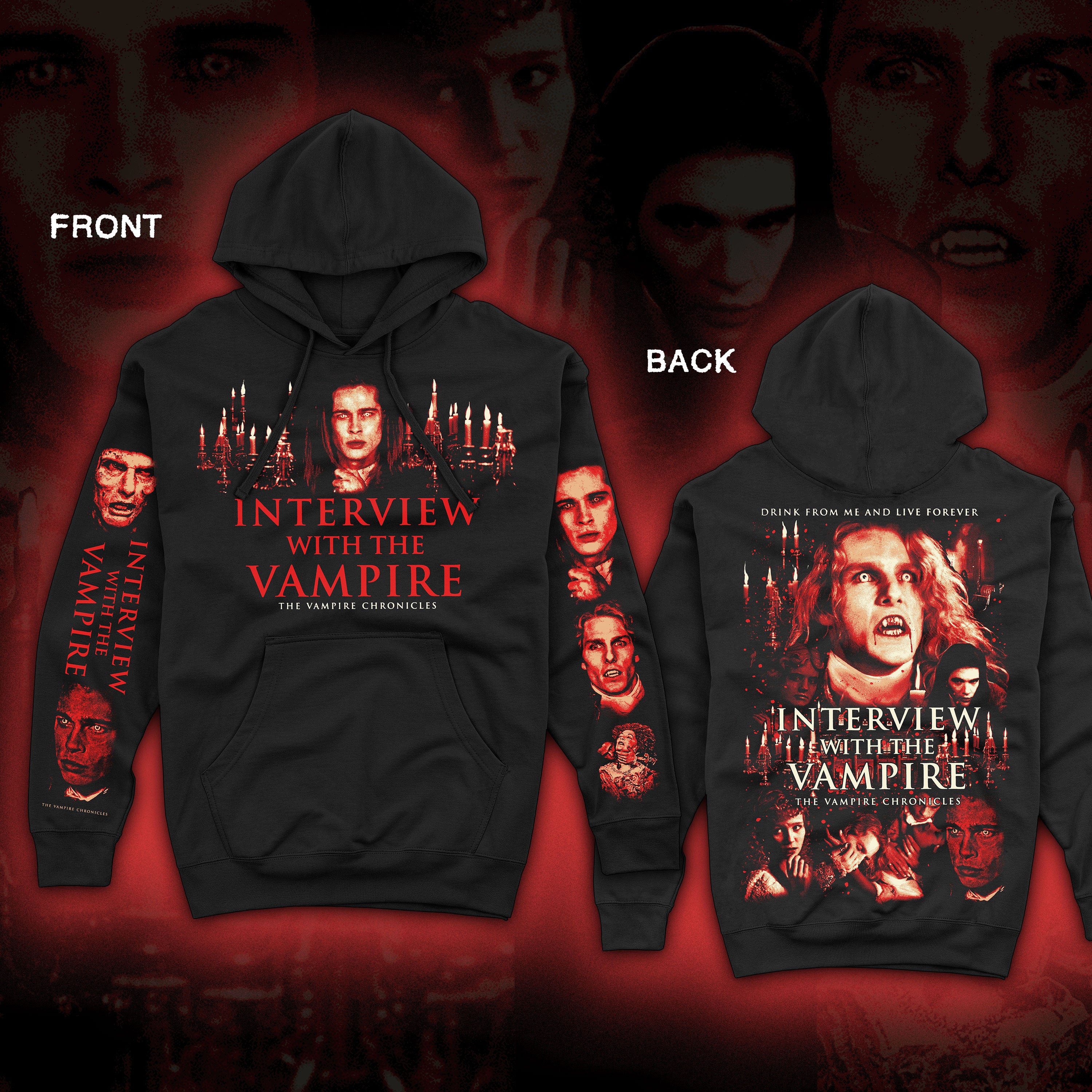 PRE-ORDER: Interview with the Vampire – Pullover hoodie