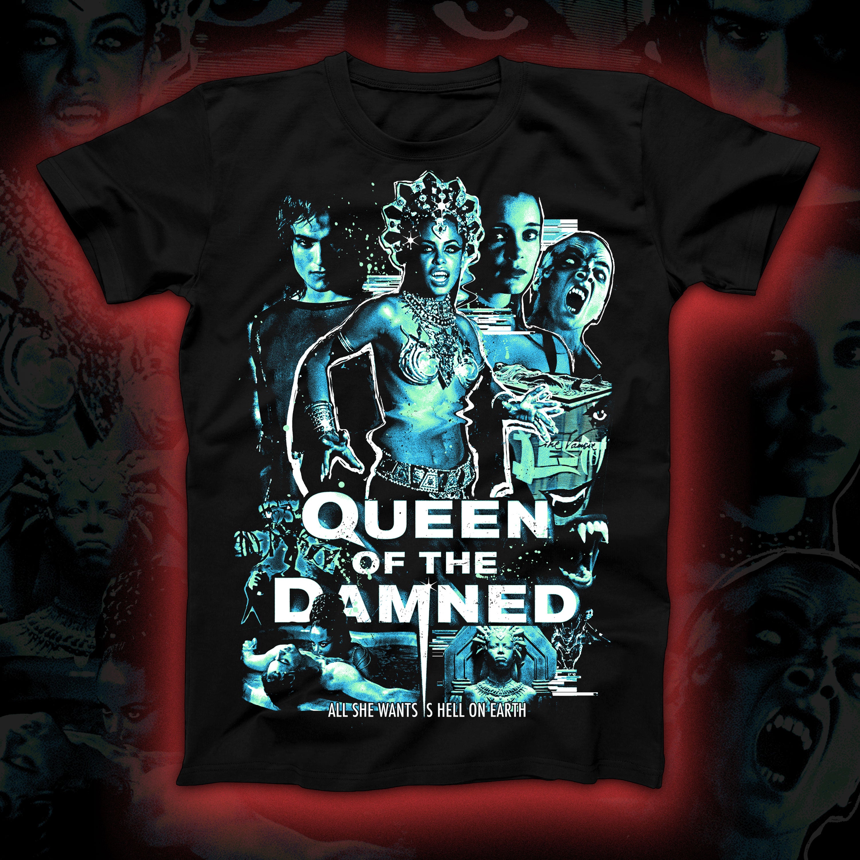 PRE-ORDER: Queen of the Damned – Regular tee