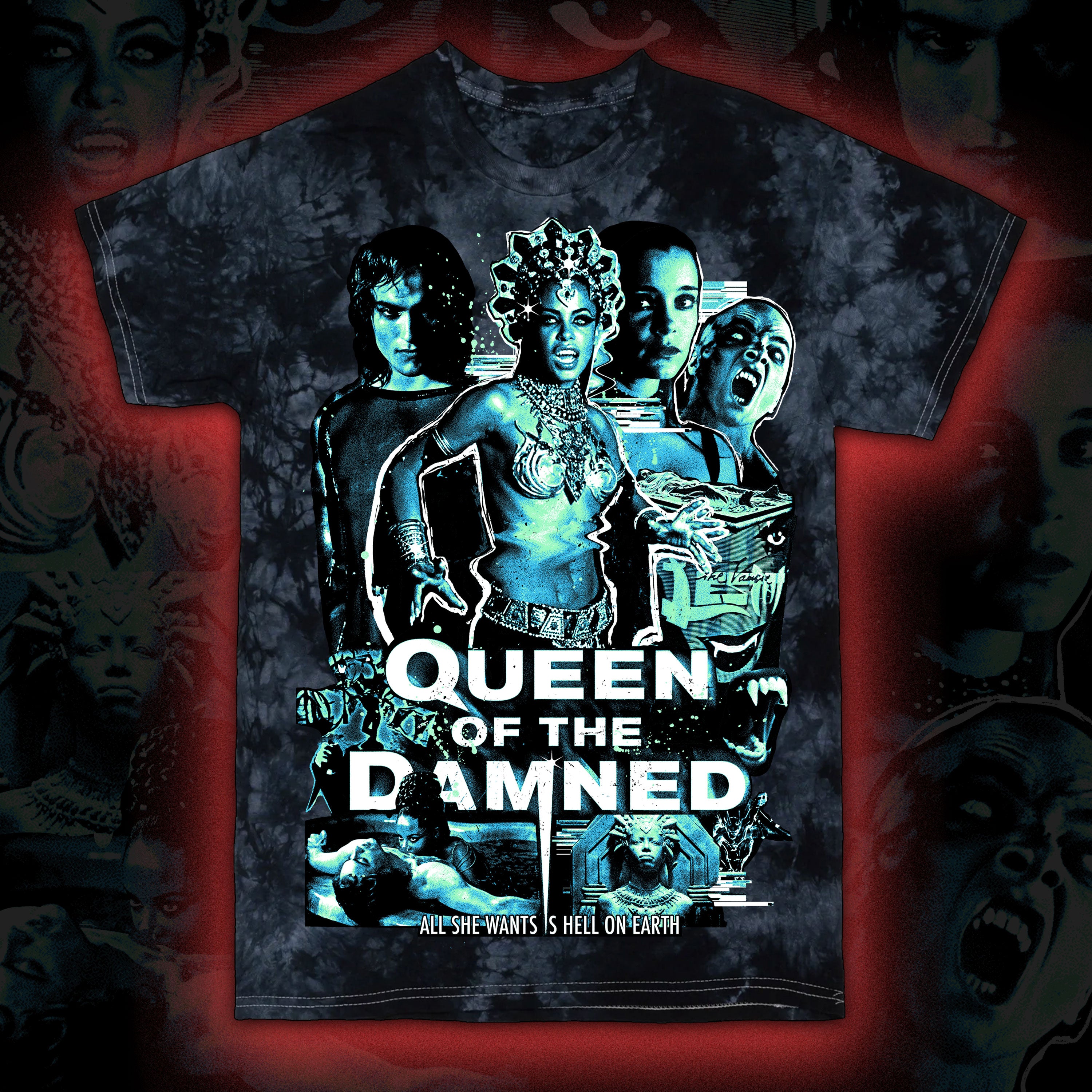 PRE-ORDER: Queen of the Damned “My Children” Tie dye