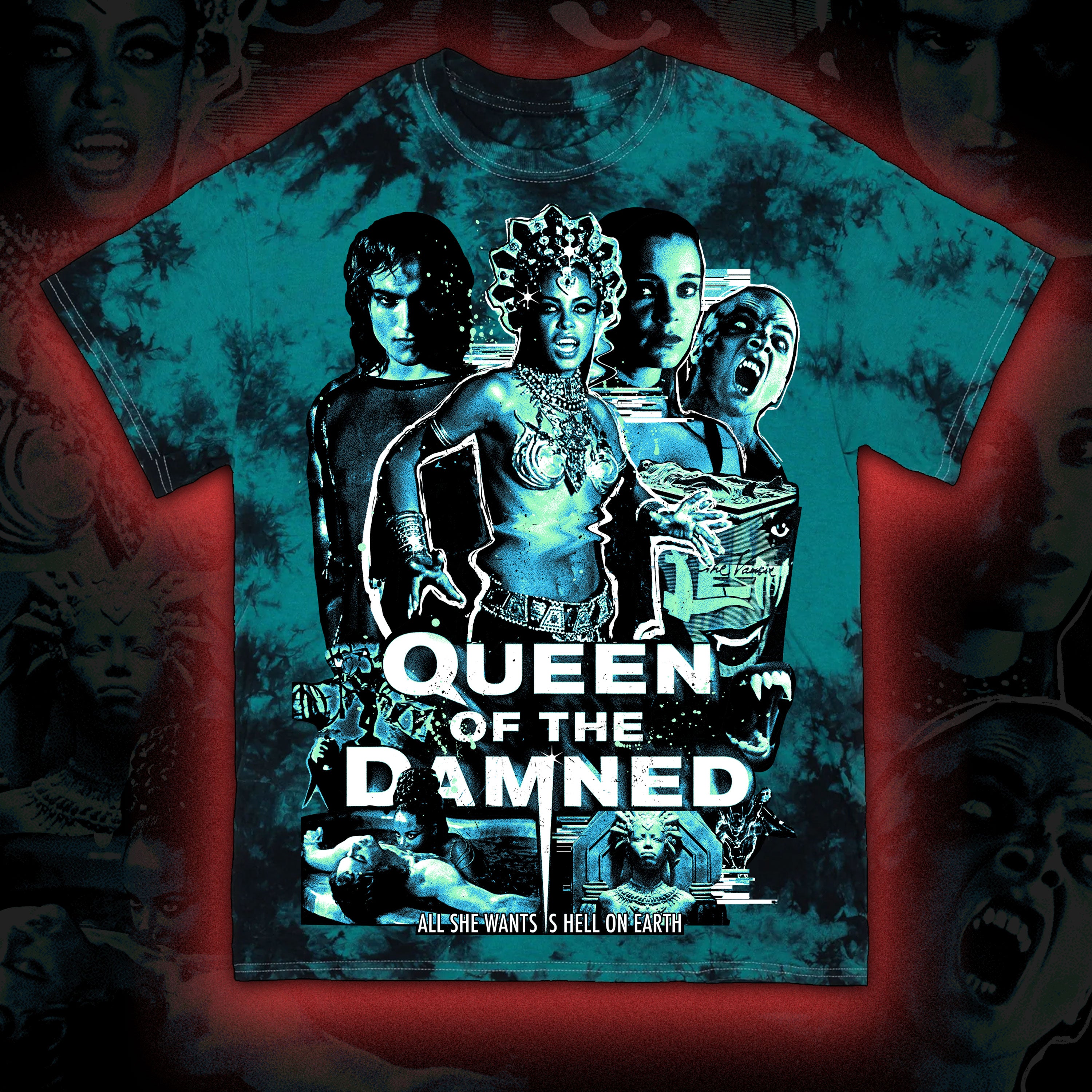 PRE-ORDER: Queen of the Damned “Hell on Earth” Tie dye