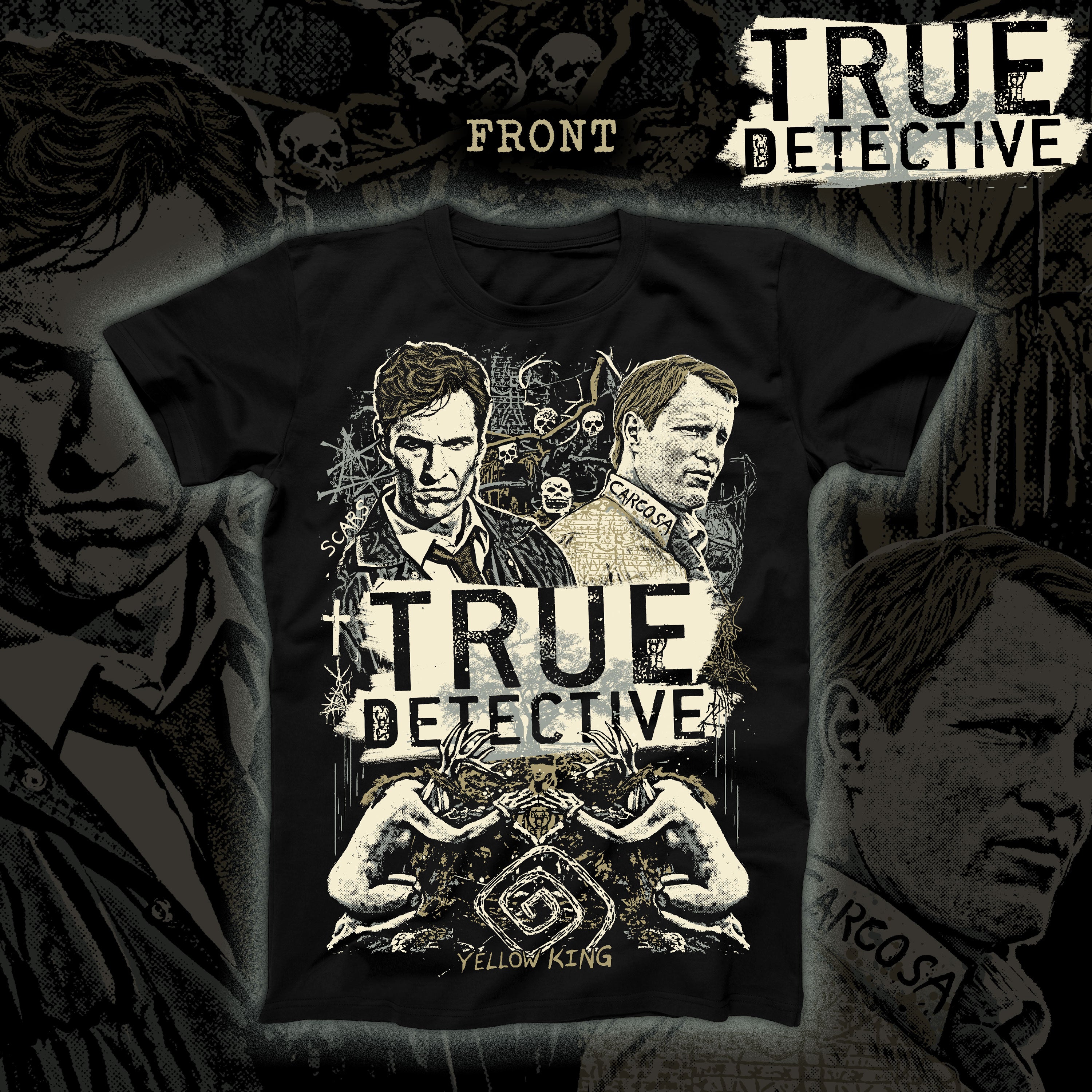 True Detective "Carcosa" Regular tee